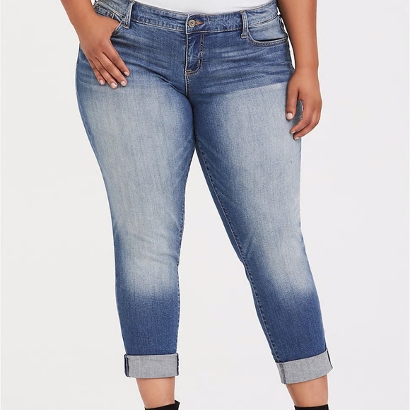 torrid Denim - Torrid Boyfriend Jeans Light Wash sz 18R